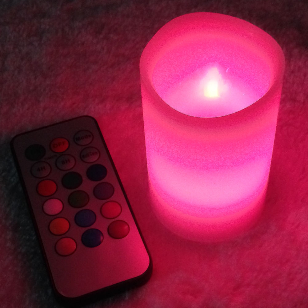 LED Candles 3PCS with Remote Control Flameless