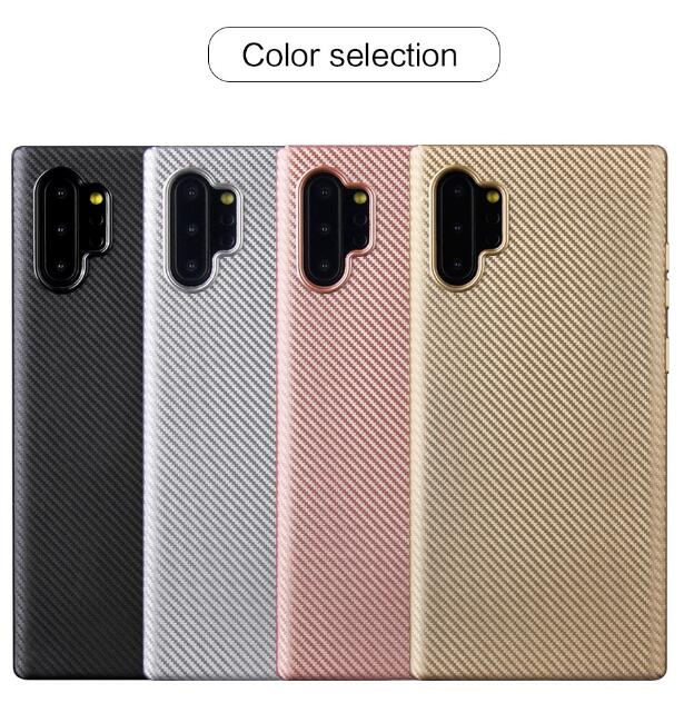 Galaxy Note 10 Plus case impact proof rugged case with carbon fiber