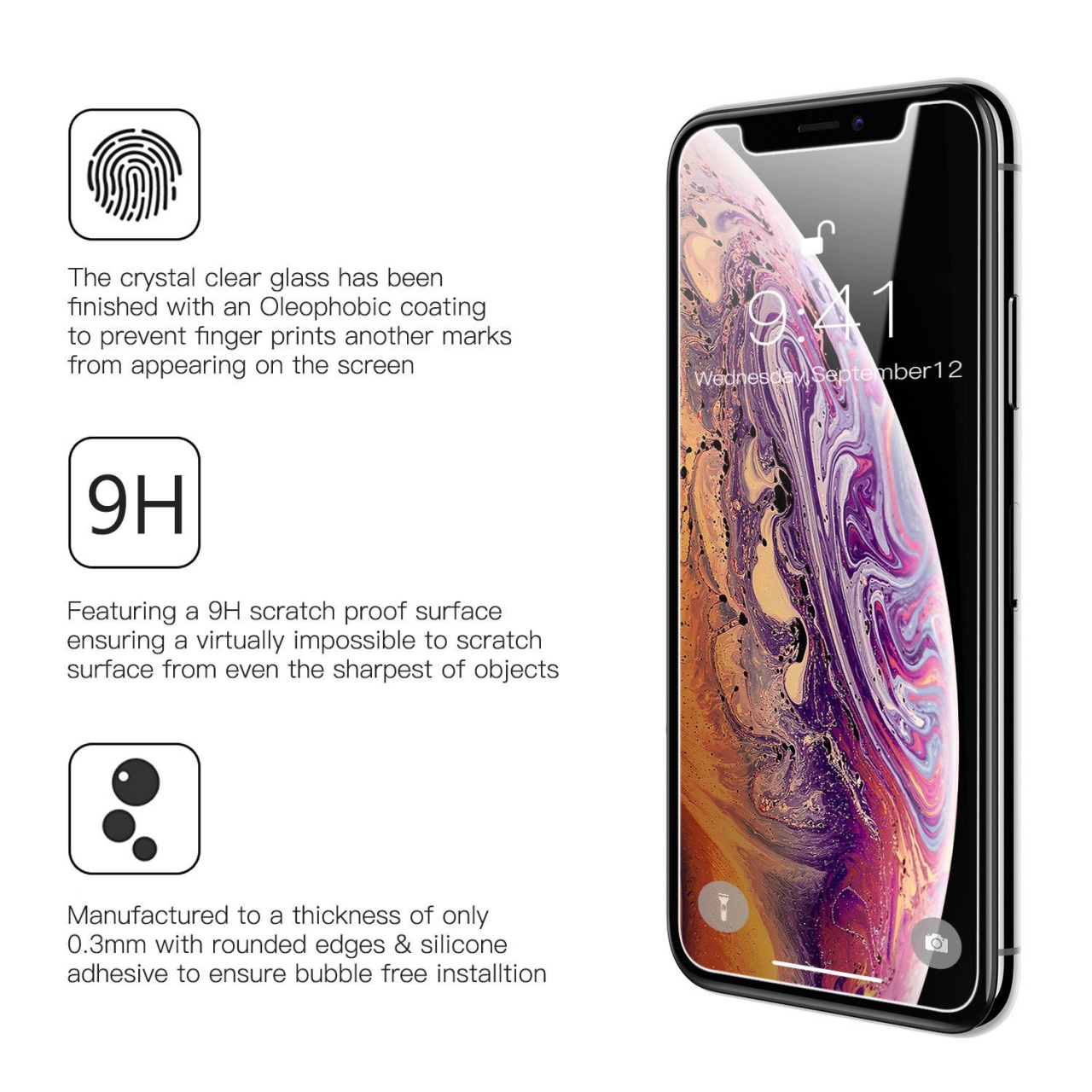 iPhone 11 Tempered Glass Screen Protector iPhone 11 Tempered Glass Screen Protector