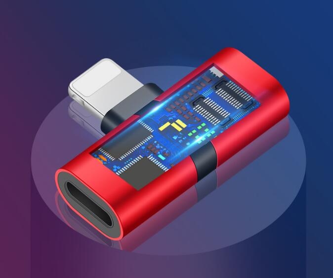 4 in 1 Audio Charge Dual Lighting Adapter For iPhone