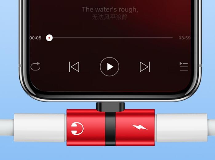 4 in 1 Audio Charge Dual Lighting Adapter For iPhone