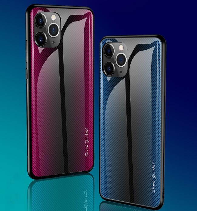 iPhone 11 Pro Max Case Hybrid Thin Hard Glass Back Shockproof Cover iPhone 11 Pro Max Case Hybrid Thin Hard Glass Back Shockproof Cover