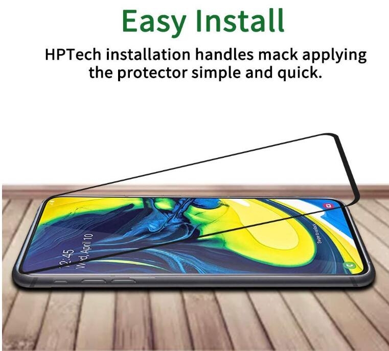 Samsung Galaxy A80 Full Screen Tempered Glass Screen Protector Film