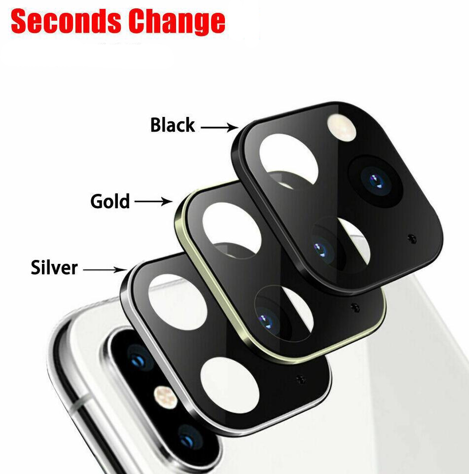 iPhone XS Max Camera Cover Change to iPhone 11 Pro Max Metal Lens Sticker iPhone XS Max Camera Cover Change to iPhone 11 Pro Max Metal Lens Sticker