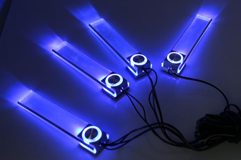 Car Interior LED Lights Blue Decorative Atmosphere Lights Car Interior LED Lights Blue Decorative Atmosphere Lights