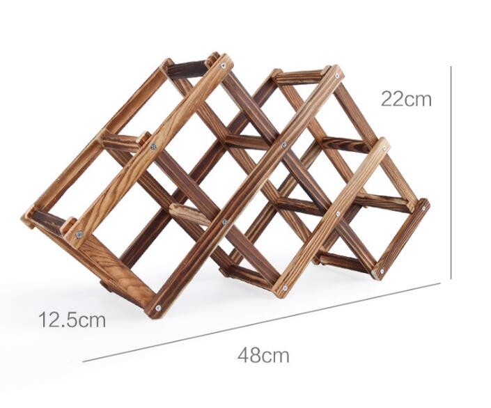 Wooden Bottle Wine Rack 6 pcs Wooden Bottle Wine Rack 6 pcs