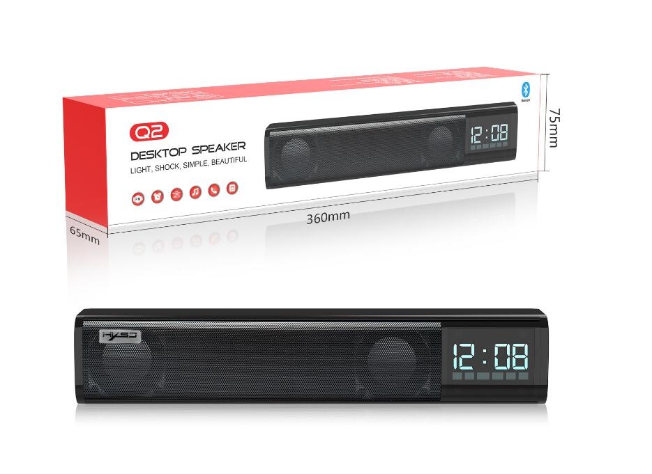 Bluetooth Soundbar Desktop Speaker