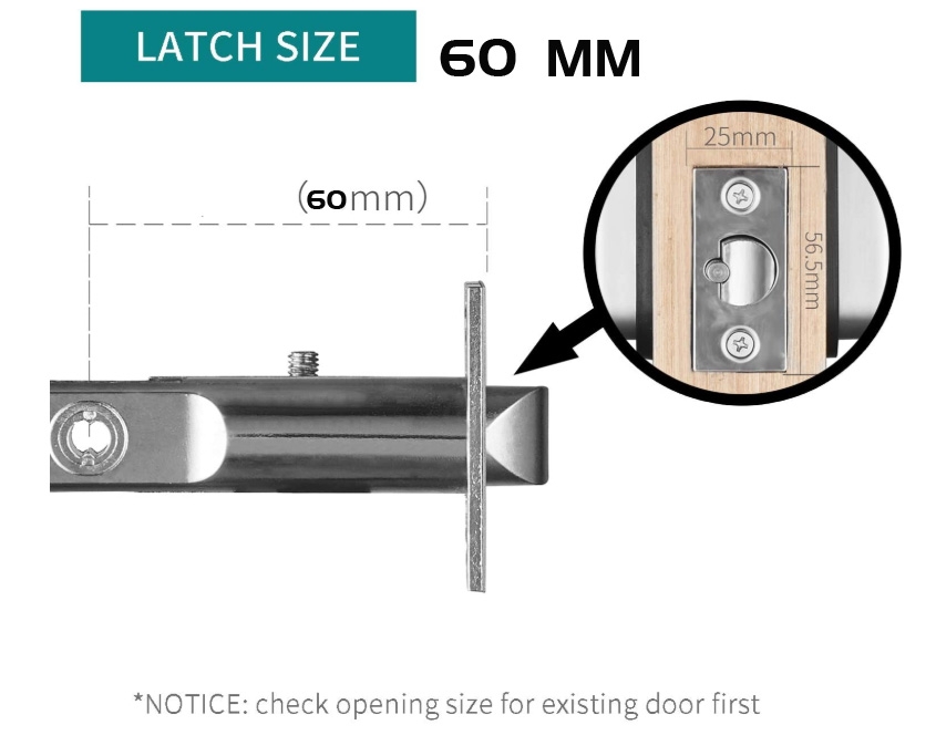 Push Button Keypad Code Mechanical Lock