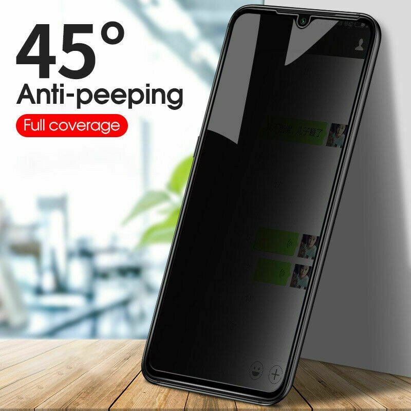 Samsung Galaxy A30 Glass Screen Protector Privacy Anti-Spy Samsung Galaxy A30 Glass Screen Protector Privacy Anti-Spy