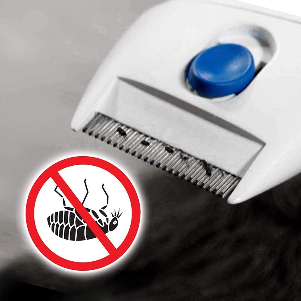 Electric Anti Flea Pet Cleaning Brush Electric Anti Flea Pet Cleaning Brush
