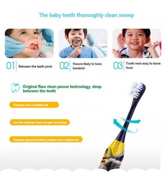 Children Kids Cartoon Electric Toothbrush + 1 Brush Heads Children Kids Cartoon Electric Toothbrush + 1 Brush Heads