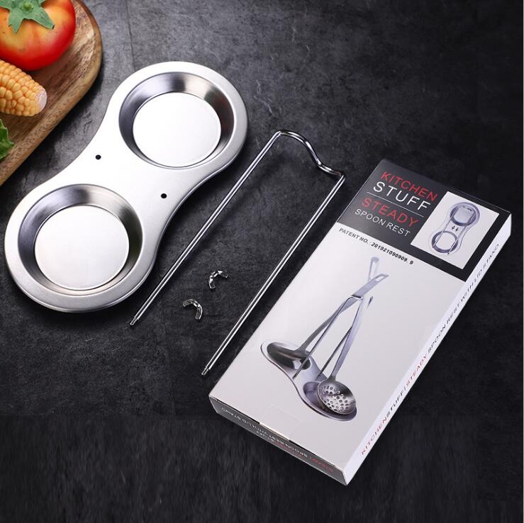 Stainless Steel Spoon Rest Holder