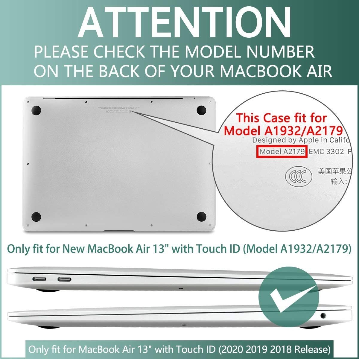 MacBook Air 13 Case 2020 A2179 A2337