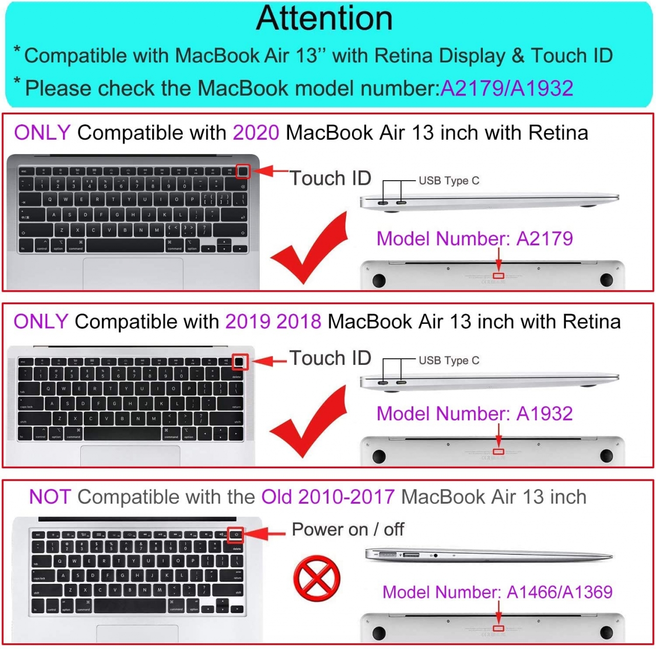 MacBook Air 13 Case 2020 A2179 A2337 MacBook Air 13 Case 2020 A2179 A2337