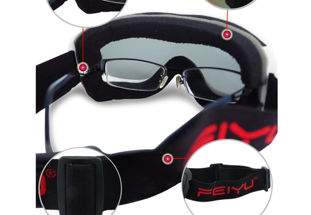 Ski Goggles UV400 Anti-fog Skiing Goggles ADULTS