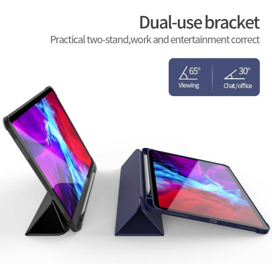 iPad Pro 11 2020 2021 case smart cover w pencil holder