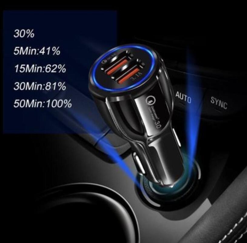 Quick Charger 3.0 USB Car Charger