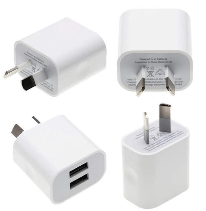 5V 2A Dual USB Power Adapter Wall Charger AU/NZ Plug 5V 2A Dual USB Power Adapter Wall Charger AU/NZ Plug