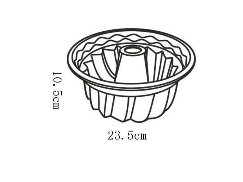 Cake Mold Silicone Mold Non-stick Silicone Cake Mold Round Toast Mould