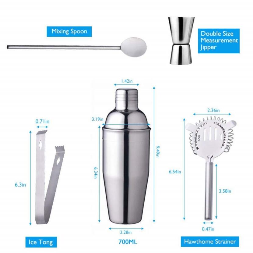 Cocktail Shaker set 750ML