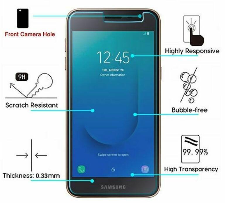 Galaxy J2 Core Tempered Glass Screen Protector
