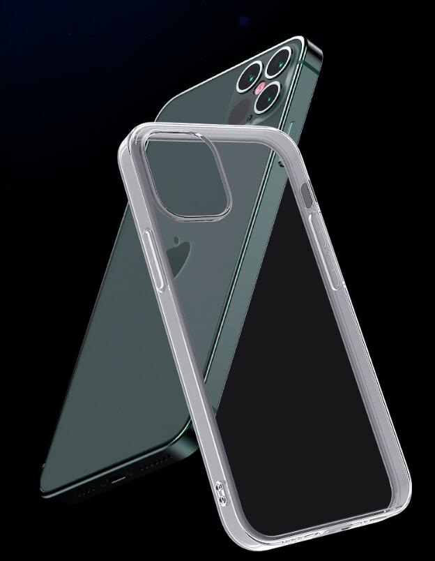 iPhone 12 Pro Max Case Clear Soft Gel Case