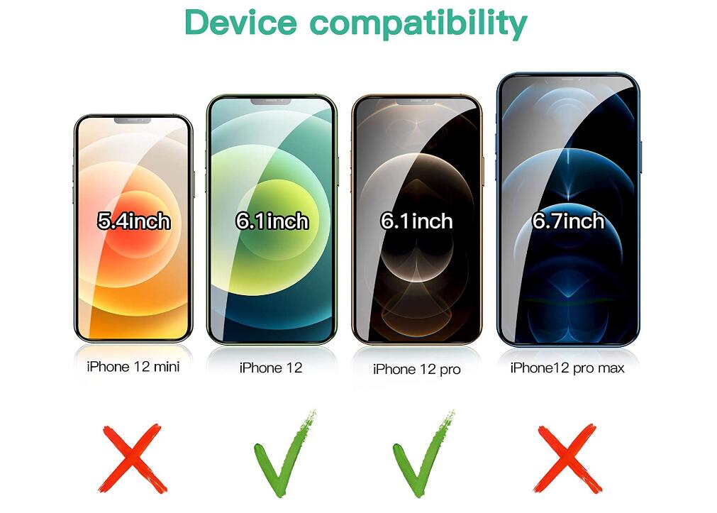 iPhone 12 Pro Privacy Tempered Glass Screen Protector iPhone 12 Pro Privacy Tempered Glass Screen Protector