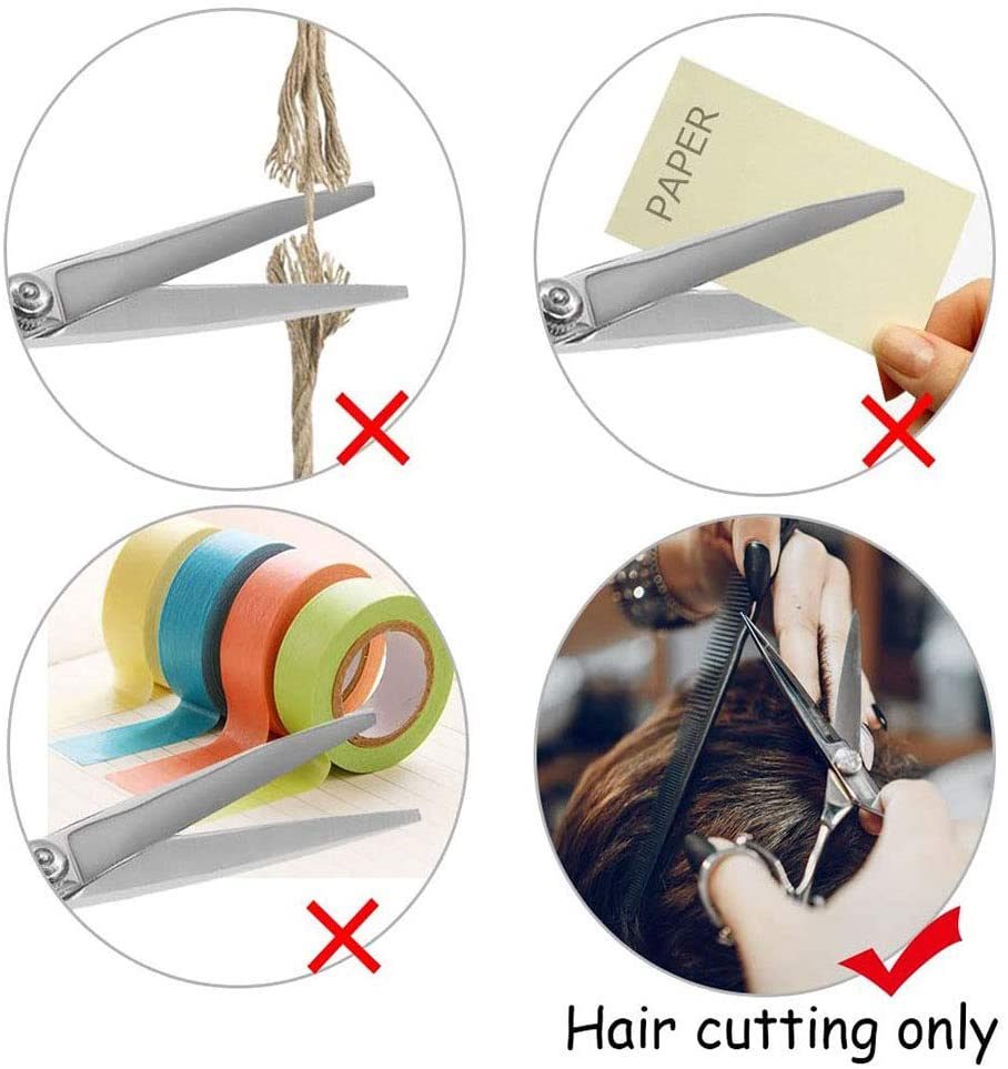 Stainless Steel Cutting Thinning Styling Hair Scissors Set Stainless Steel Cutting Thinning Styling Hair Scissors Set