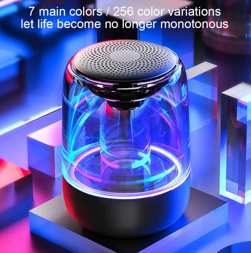 C7 Transparent Luminous LED Bluetooth 5.0 Speaker