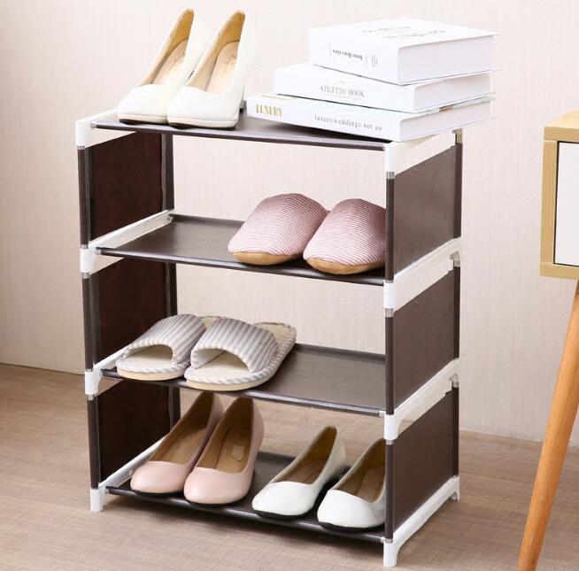 Shoe Rack - Shoe Shelf (Brown)