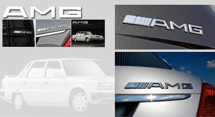 AMG Emblem Badge Decoration Car Stickers