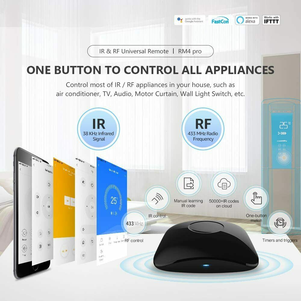Broadlink RM4 Pro Smart Home Broadlink RM4 Pro Smart Home