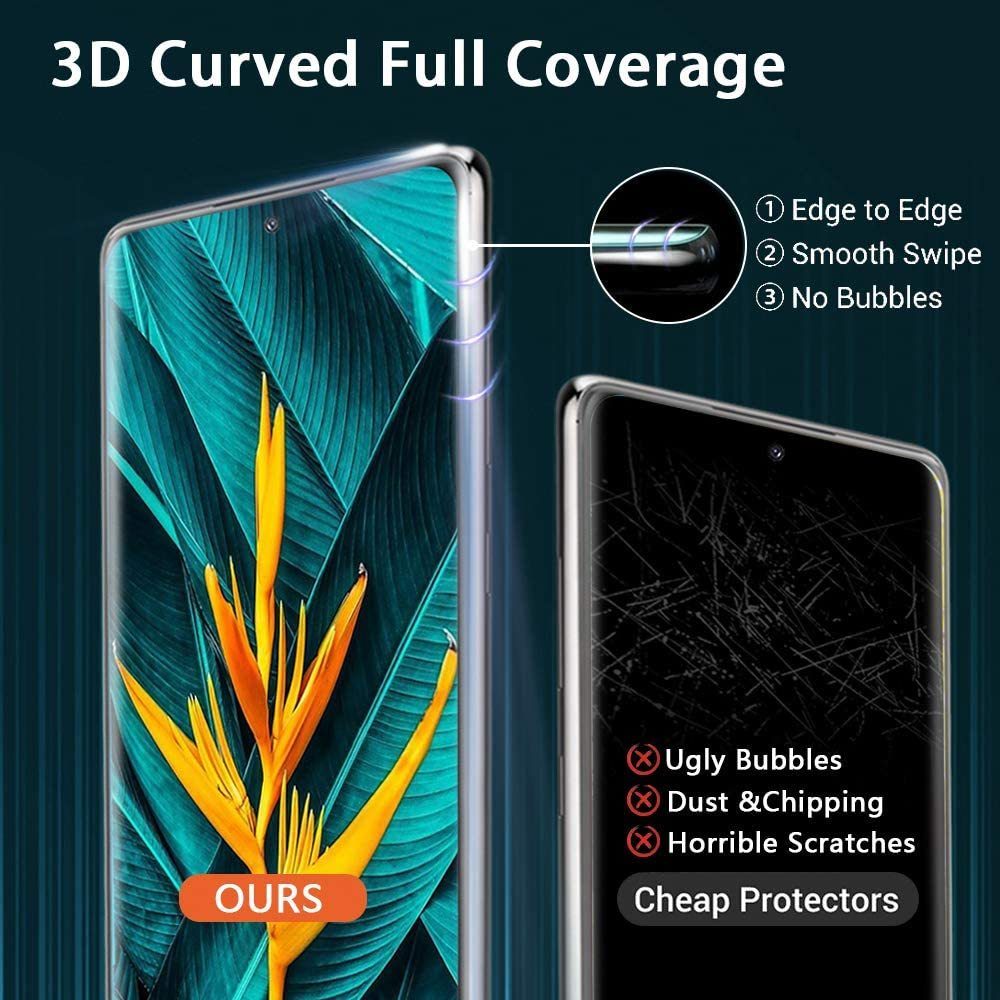 Samsung Galaxy S21 Plus Tempered Glass Screen Protector Full Cover