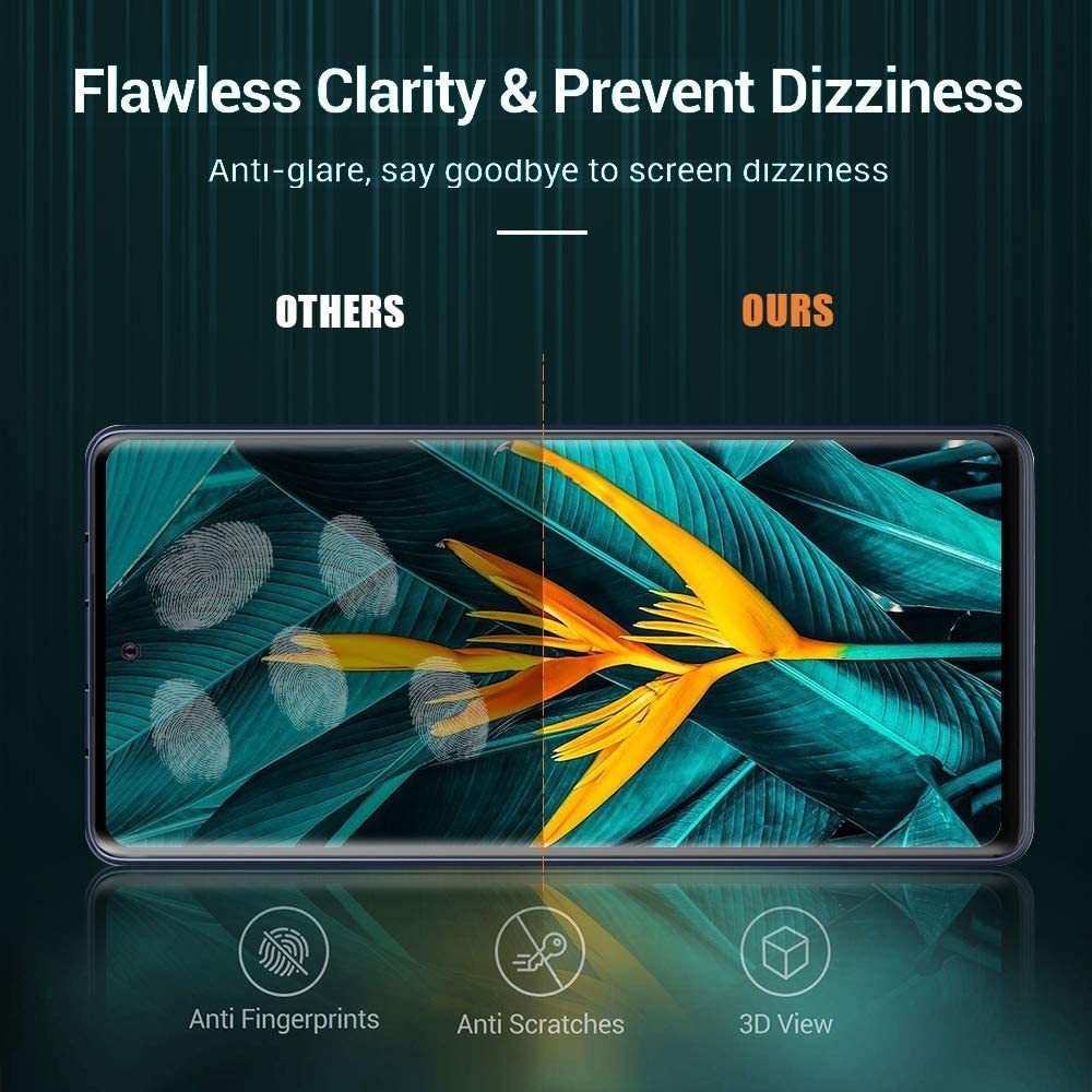 Samsung Galaxy S21 Plus Tempered Glass Screen Protector Full Cover
