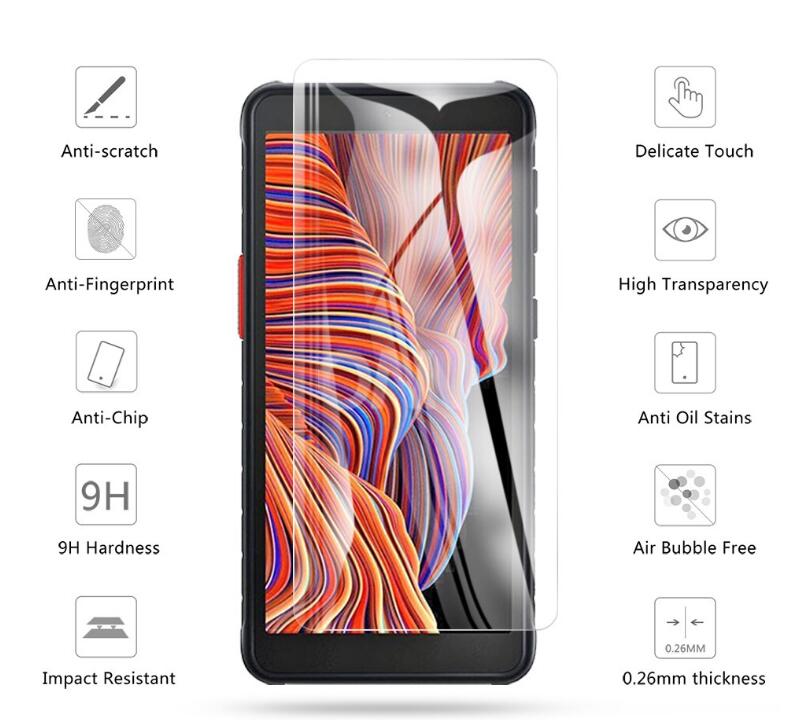 Samsung Galaxy Xcover 5 Tempered Glass Screen Protector Samsung Galaxy Xcover 5 Tempered Glass Screen Protector