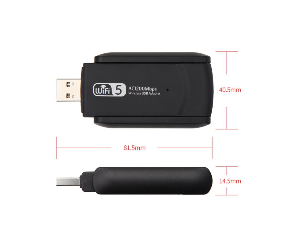 USB Dual Band Wireless Wifi Network Adapter
