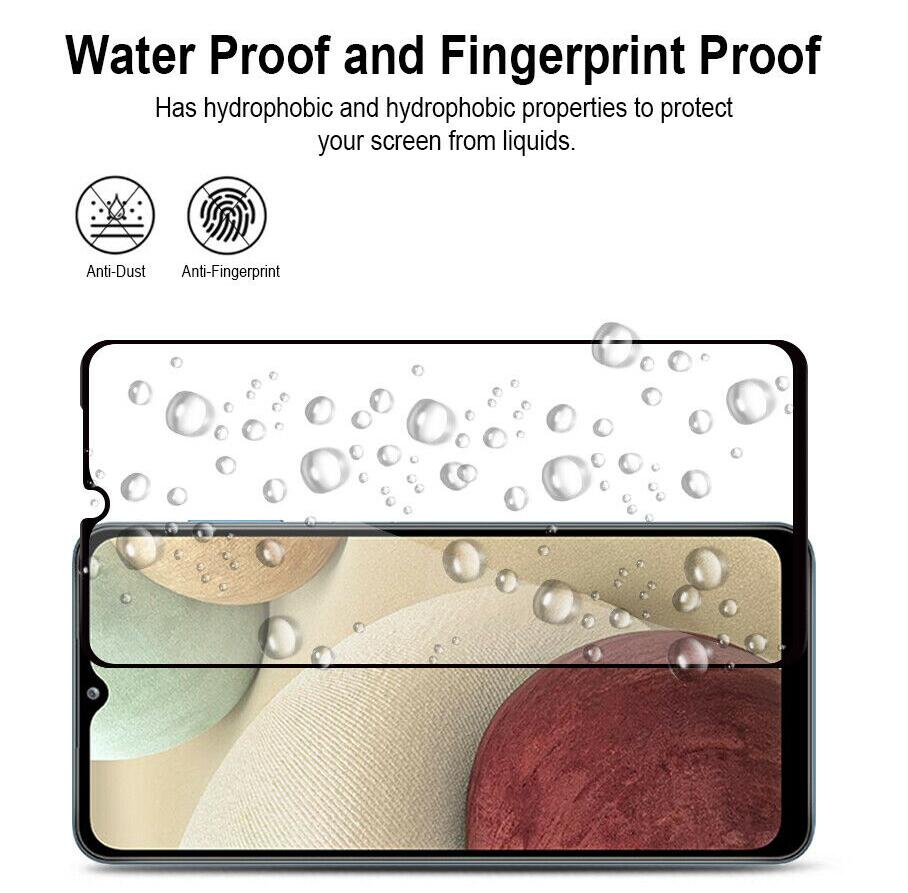 Samsung Galaxy A02S Full Screen Tempered Glass Screen Protector