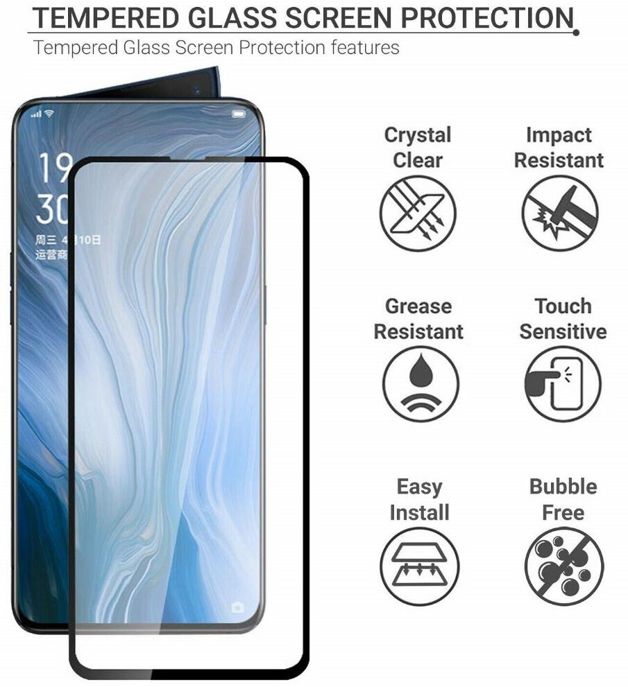 Oppo A74 5G Full Screen Tempered Glass Screen Protector