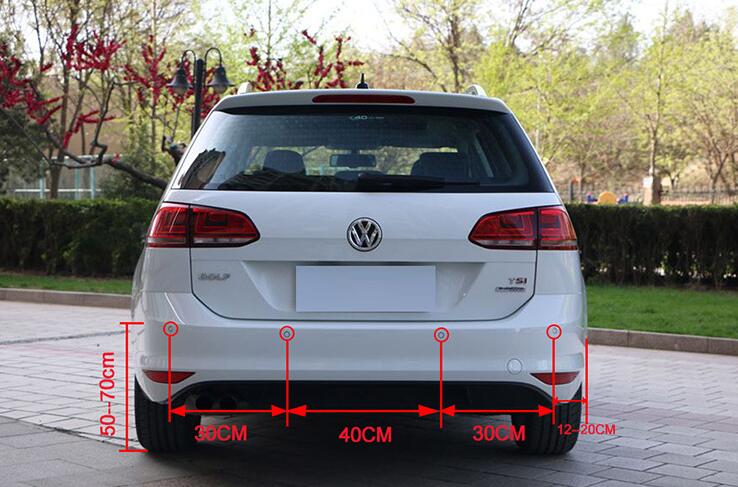 Car Parking Reversing Radar Guiding 4 Sensors Car Parking Reversing Radar Guiding 4 Sensors