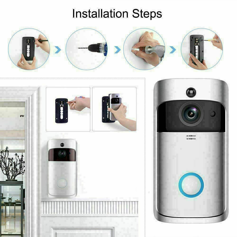 Wifi Smart Doorbell Intercom Video Camera