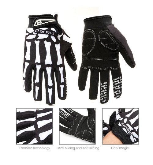 Sports Motorcycle Gloves Full Finger Gloves Bicycle XL SIZE