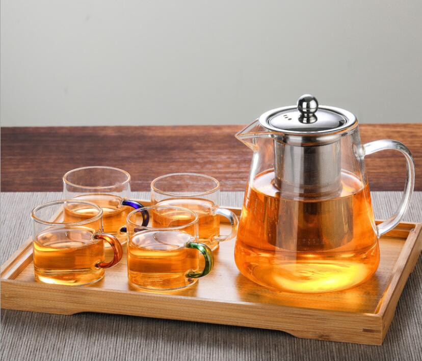 Glass Tea Pot Heat Resistant 750 ml