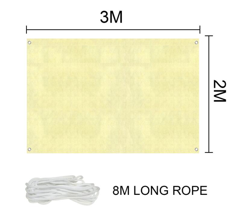 Sun Shade Sail Outdoor Awning 3M X 2M