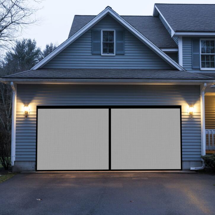 Double Garage Door Screen Net Anti Fly
