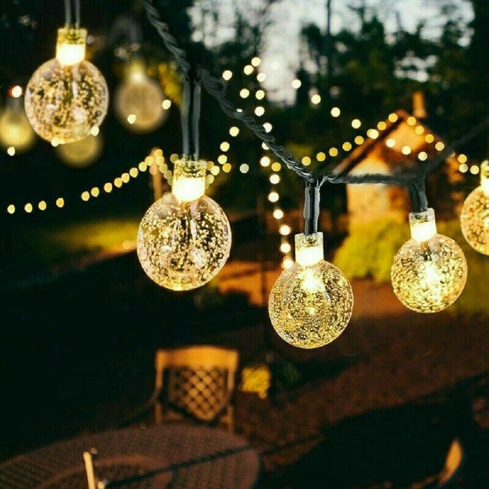 60 LED Solar BULB Lights 11M
