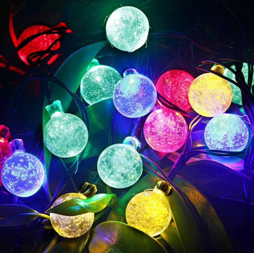 60 LED Solar BULB Lights 11M
