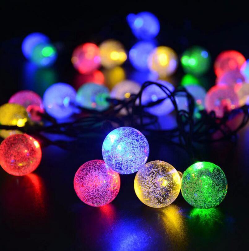 60 LED Solar BULB Lights 11M