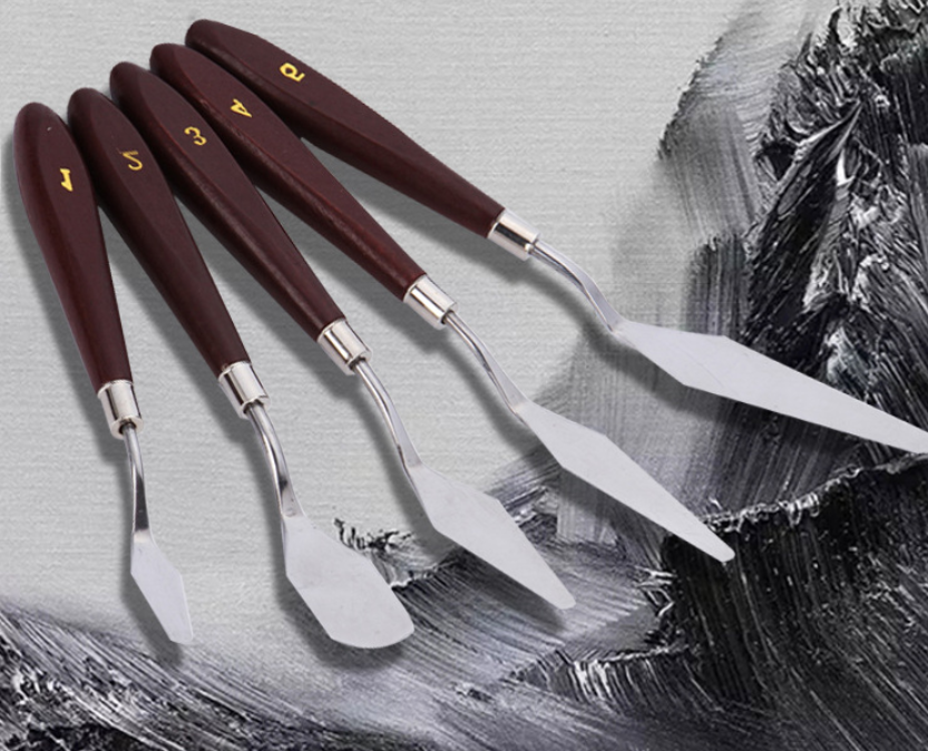 5pcs Stainless Steel Painting Knife