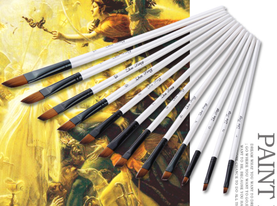 12 Pcs Art Painting Brushes