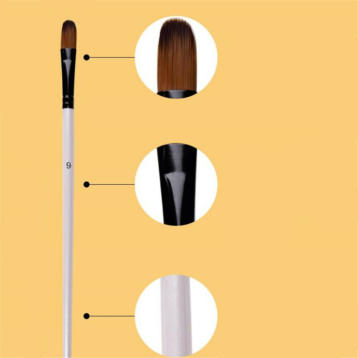12 Pcs Art Painting Brushes